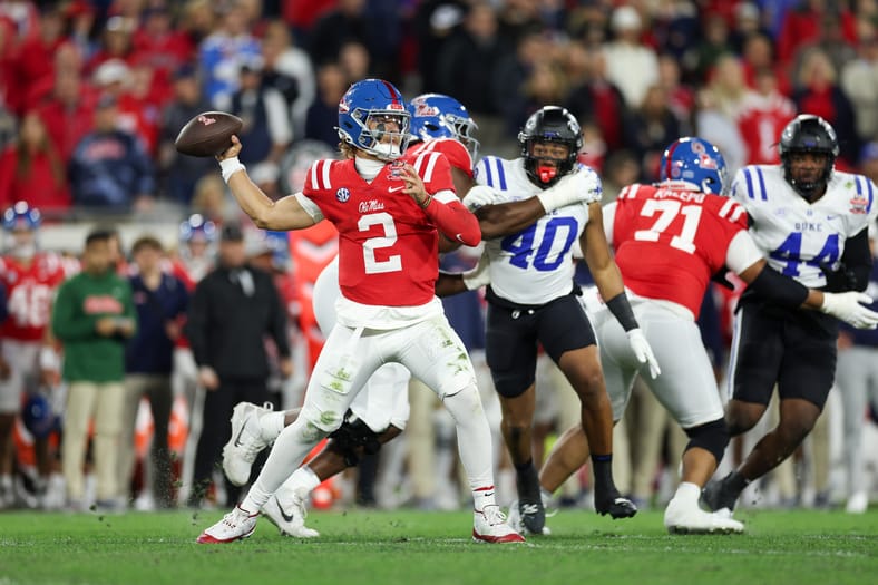 Shocking Los Angeles Rams Trade Would Spark Interesting Conversation 3 Could Los Angeles Rams Trade Up For Jaxson Dart?