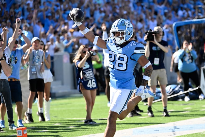 NCAA Football: Los Angeles Chargers at North Carolina