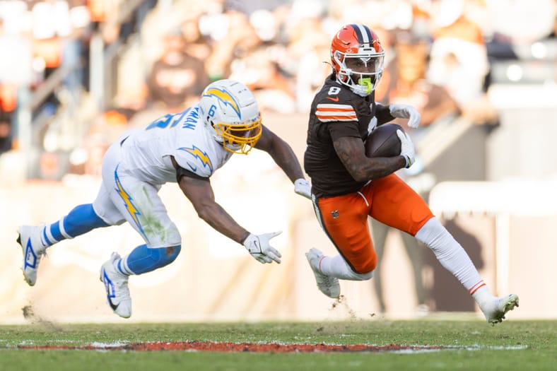 NFL: Los Angeles Chargers at Cleveland Browns