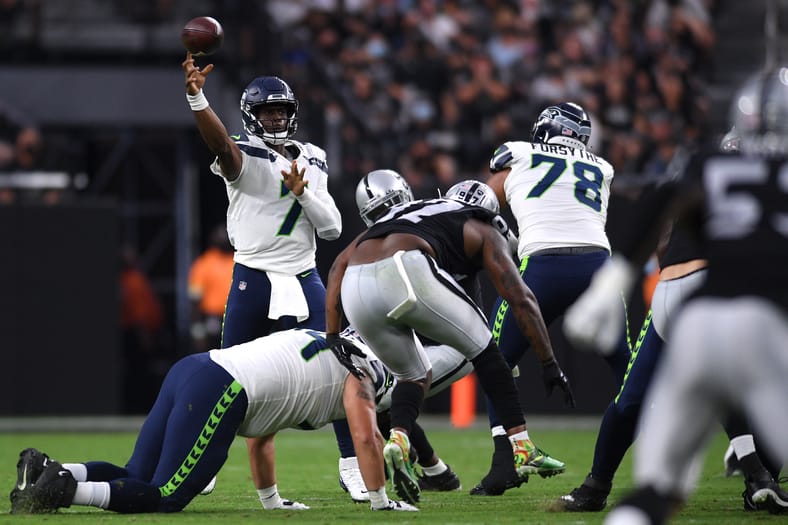 NFL: Seattle Seahawks at Las Vegas Raiders
