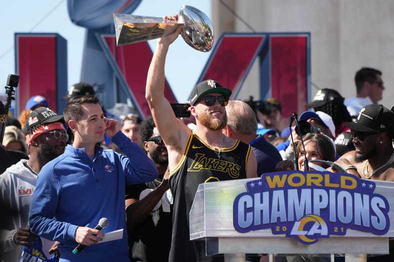 NFL: Super Bowl LVI-Los Angeles Rams Championship Parade Cooper Kupp
