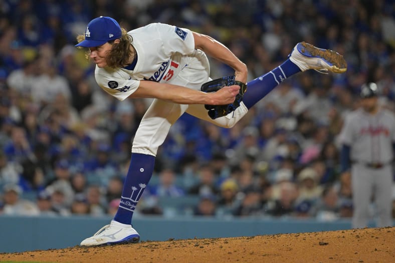 MLB: Atlanta Braves at Los Angeles Dodgers