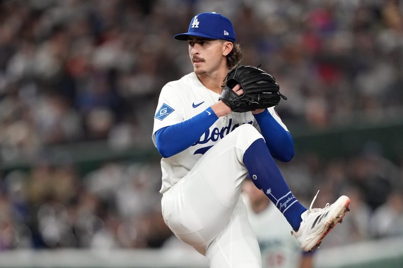 MLB: Spring Training-Los Angeles Dodgers at Yomiuri Giants