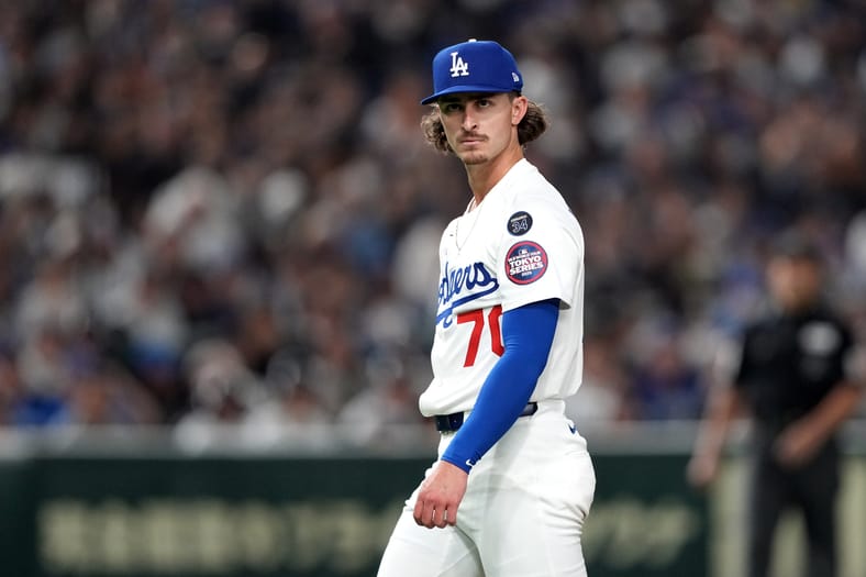 MLB: Spring Training-Los Angeles Dodgers at Yomiuri Giants