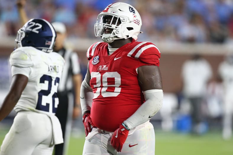 Las Vegas Raiders Select DT JJ Pegues