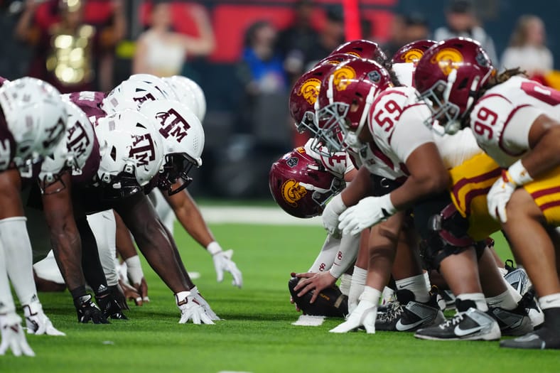 NCAA Football: Las Vegas Bowl-Texas A&M at USC Trojans
