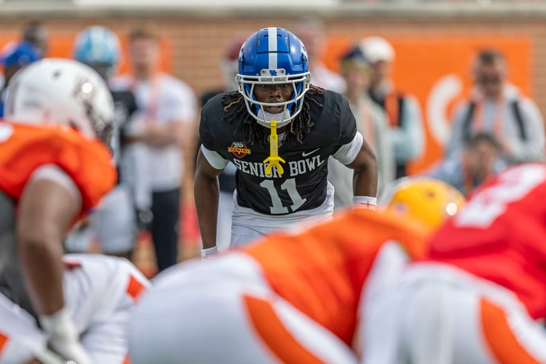 Las Vegas Raiders Set Private Meeting With Blazing Fast Defensive NFL Draft Prospect 3 NCAA Football: Senior Bowl
