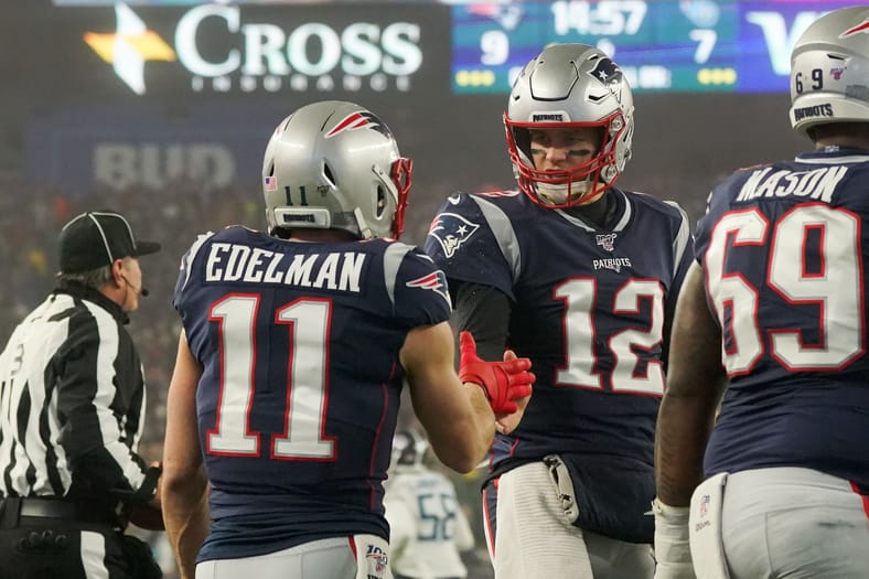 NFL: AFC Wild Card-Las Vegas Raiders at New England Patriots
