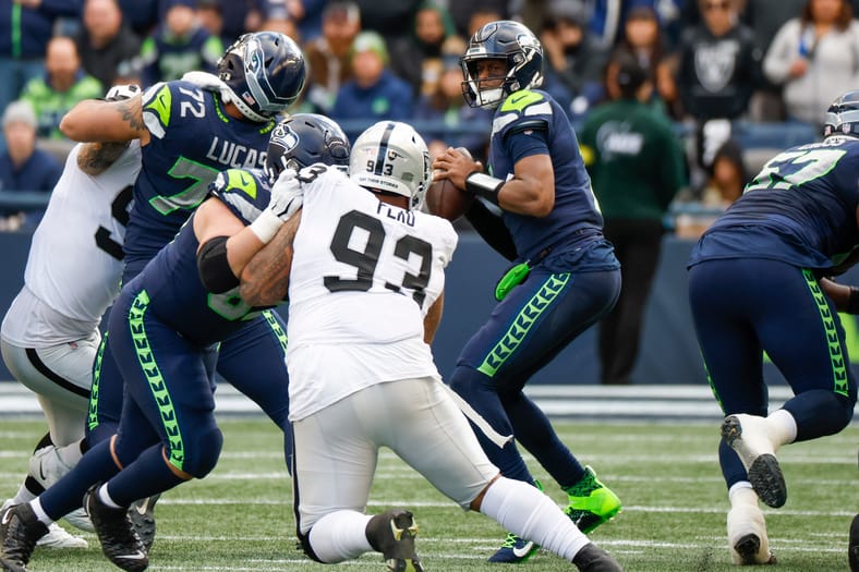 NFL: Las Vegas Raiders at Seattle Seahawks