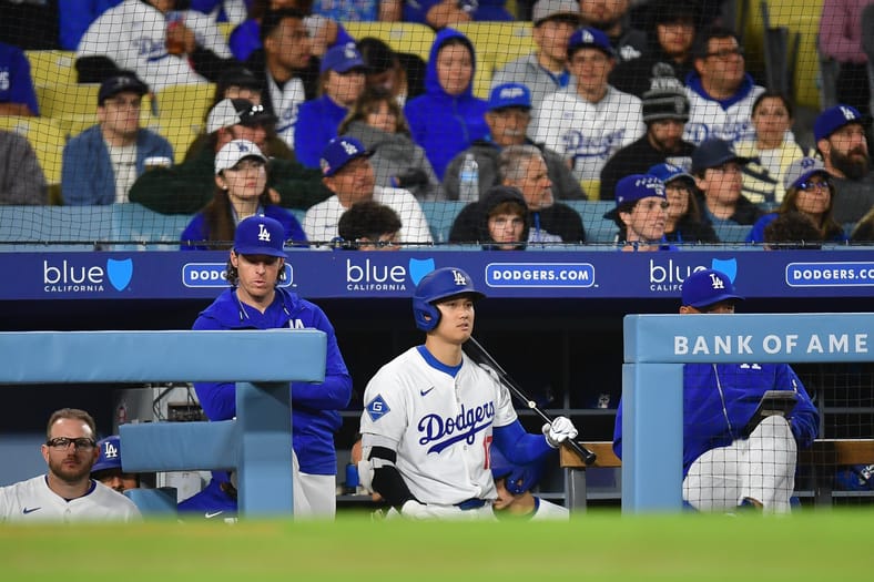 MLB: Athletics at Los Angeles Dodgers