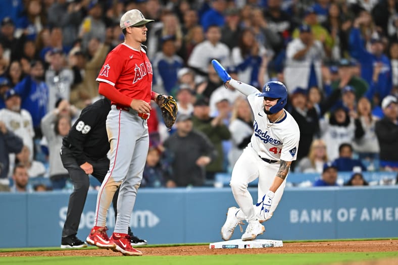 MLB: Los Angeles Angels at Los Angeles Dodgers