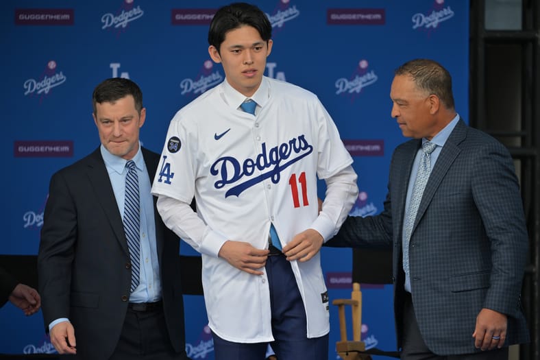 MLB: Los Angeles Dodgers-Press Conference