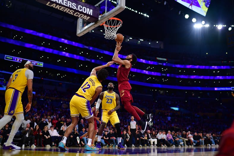 NBA: Cleveland Cavaliers at Los Angeles Lakers