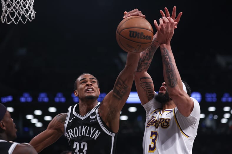 NBA: Los Angeles Lakers at Brooklyn Nets