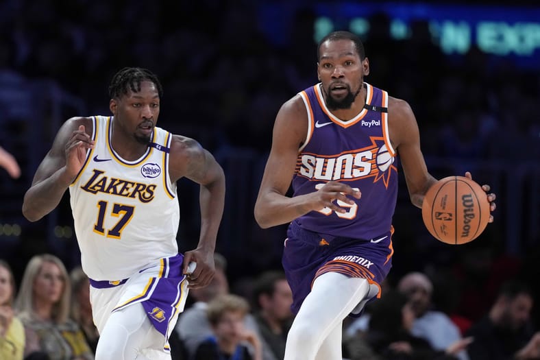 NBA: Phoenix Suns at Los Angeles Lakers