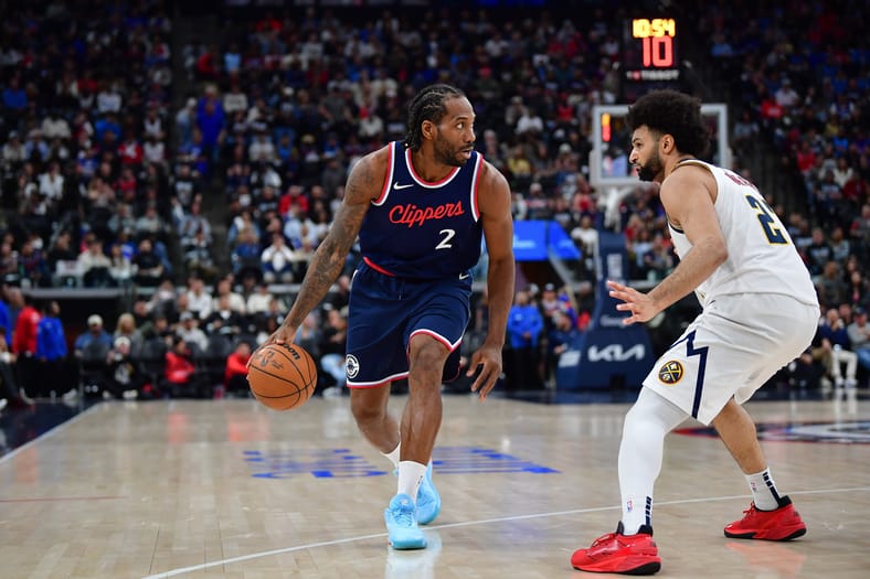 NBA: Playoffs-Denver Nuggets at Los Angeles Clippers | Kawhi Leonard