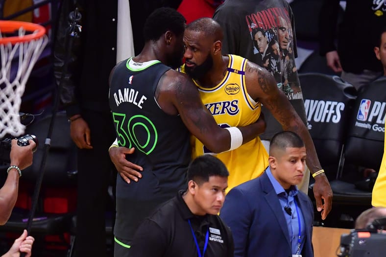 LeBron James Shares Latest Update On Commitment To Los Angeles Lakers 2 NBA: Playoffs-Minnesota Timberwolves at Los Angeles Lakers LeBron James