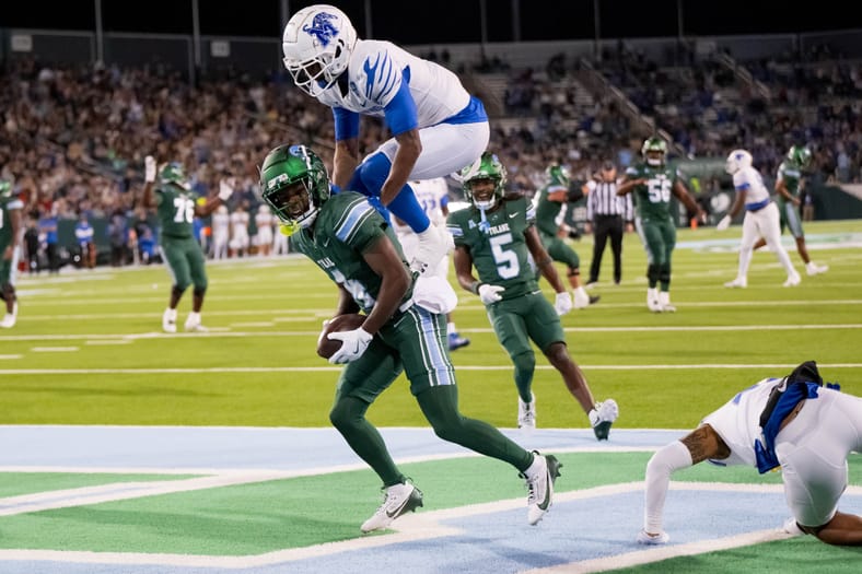 NCAA Football: Memphis at Tulane | Mario Williams