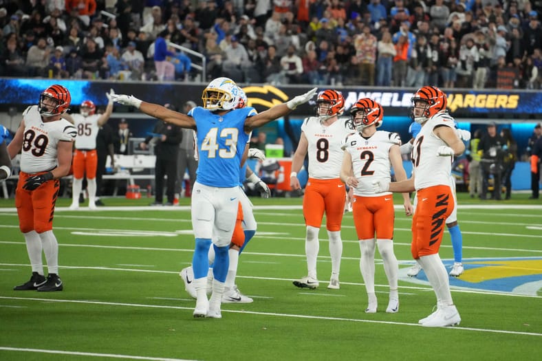 Keep Or Cut? Which Los Angeles Chargers Will Earn Another Contract In 2025 5 NFL: Cincinnati Bengals at Los Angeles Chargers