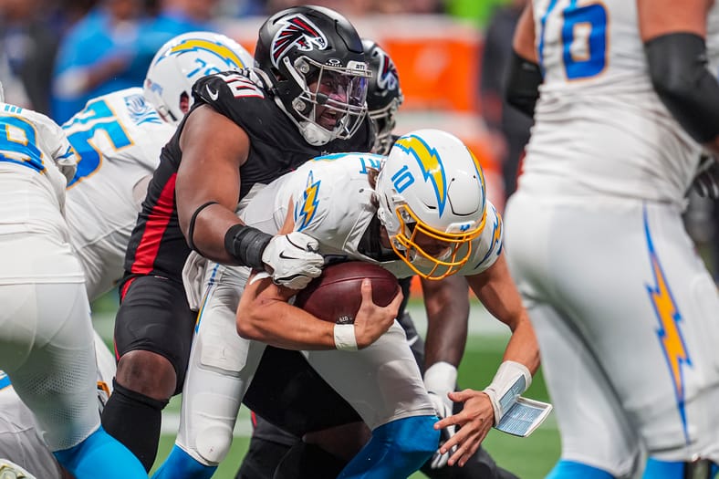 Los Angeles Chargers Would Improve Defensive Line David Onyemata