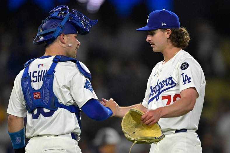 MLB: Athletics at Los Angeles Dodgers
