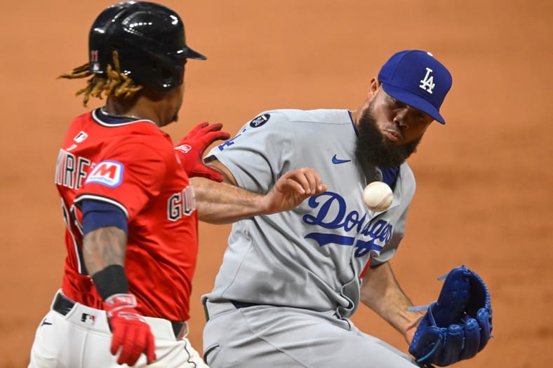 MLB: Los Angeles Dodgers at Cleveland Guardians