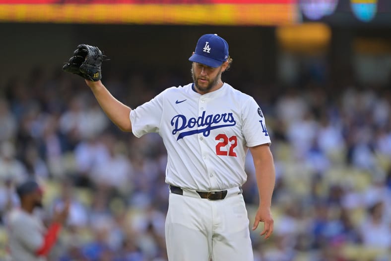 Los Angeles Dodgers Great On Brink Of Joining Elite Strikeout Club 3 MLB: Washington Nationals at Los Angeles Dodgers