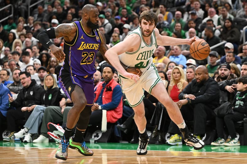 NBA: Los Angeles Lakers at Boston Celtics