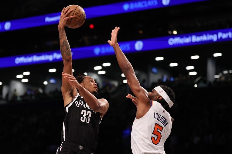 NBA: New York Knicks at Brooklyn Nets