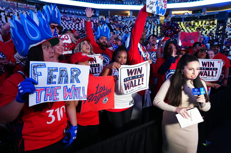 NBA: Playoffs-Los Angeles Clippers at Denver Nuggets