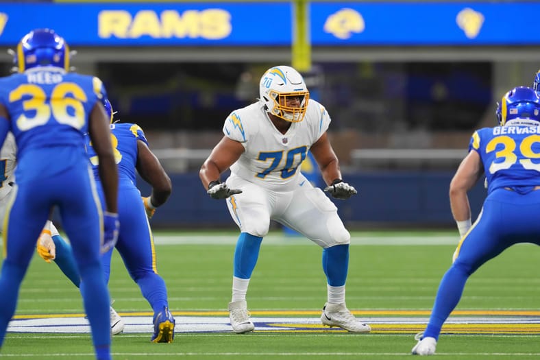Los Angeles Chargers Star Player Still Absent From OTAs, Holdout Looming? 3 Los Angeles Chargers LT Rashawn Slater Absent From OTAs | Rashawn Slater