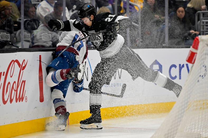 Insider Names Los Angeles Kings Defenseman Top Trade Candidate 3 NHL: Colorado Avalanche at Los Angeles Kings