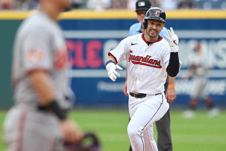 MLB: Baltimore Orioles at Cleveland Guardians