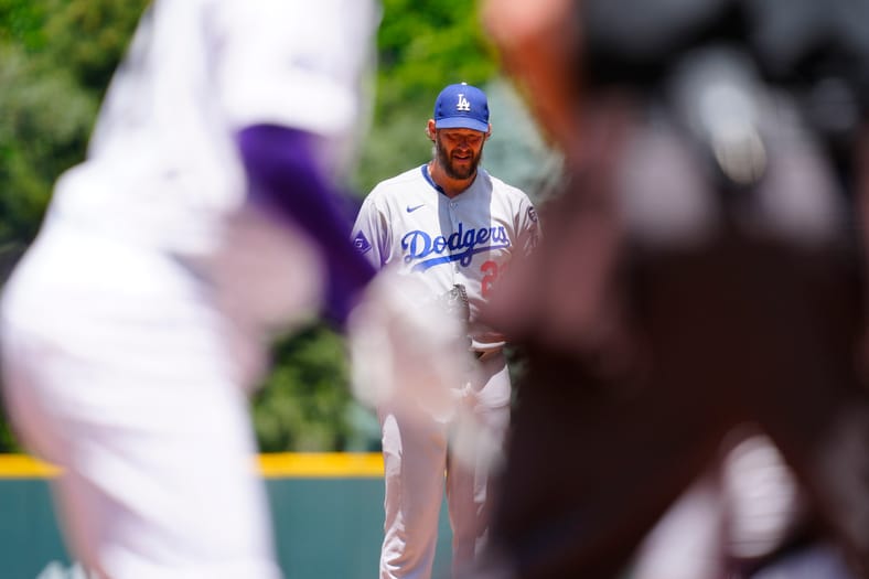 MLB: Los Angeles Dodgers at Colorado Rockies