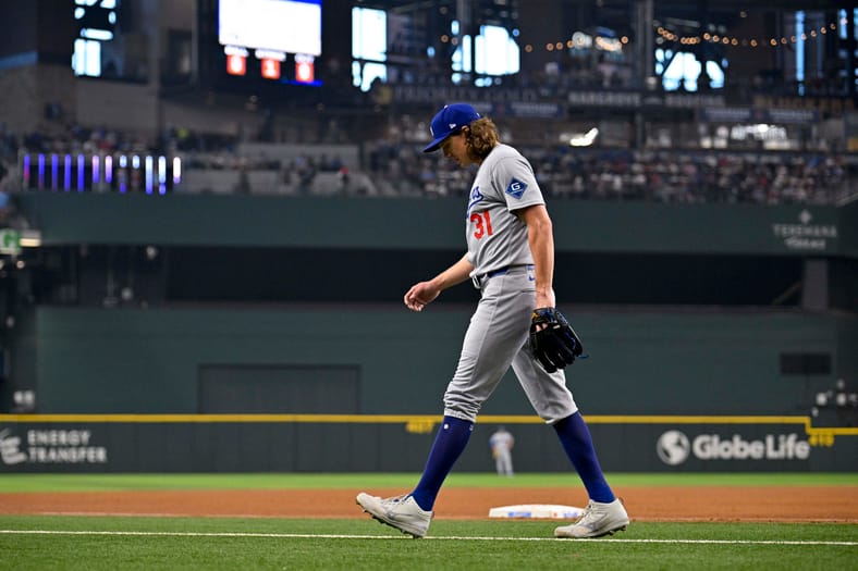 MLB: Los Angeles Dodgers at Texas Rangers