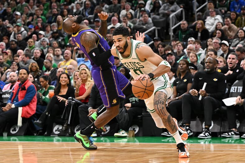 NBA: Los Angeles Lakers at Boston Celtics