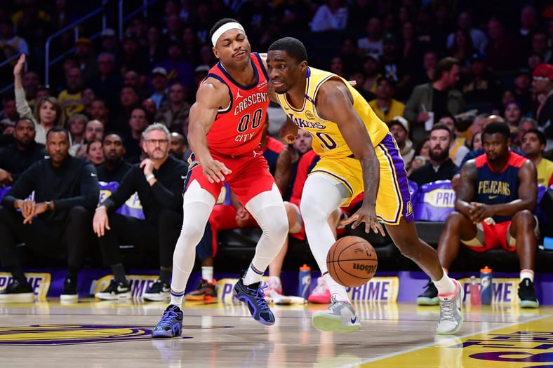 NBA: New Orleans Pelicans at Los Angeles Lakers