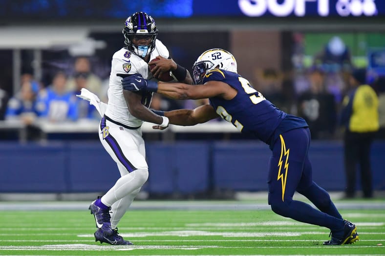 NFL: Baltimore Ravens at Los Angeles Chargers