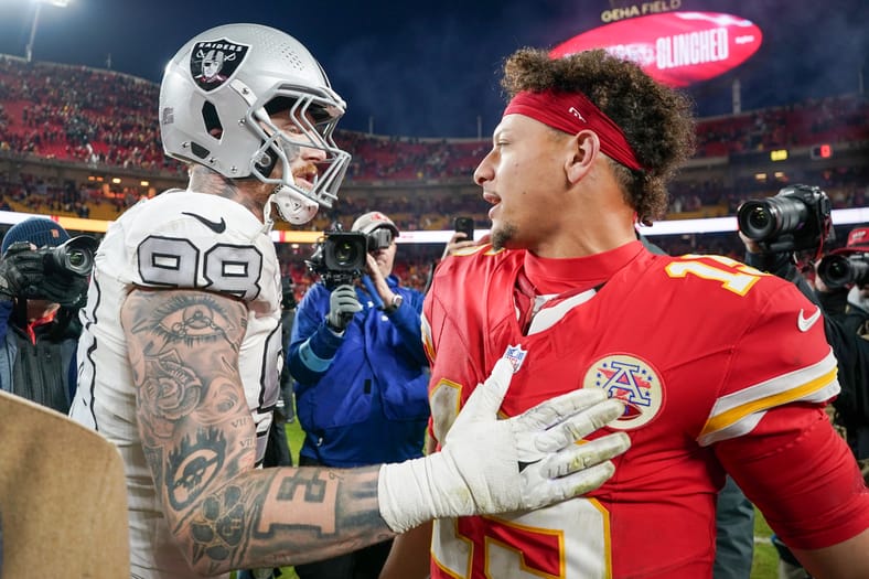 ‘It’s Hard To Have All Three’ – Patrick Mahomes Dishes On Raiders Star