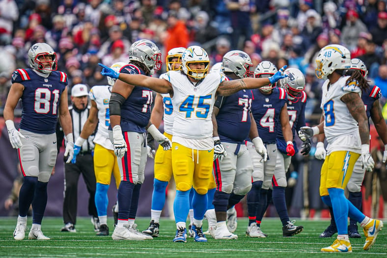 NFL: Los Angeles Chargers at New England Patriots