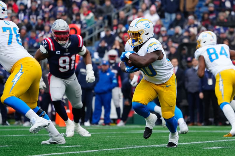 NFL: Los Angeles Chargers at New England Patriots