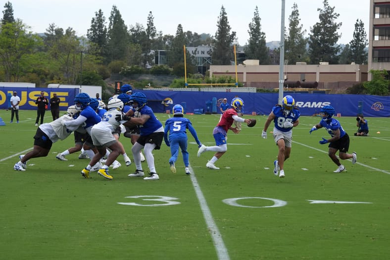 NFL: Los Angeles Rams OTA