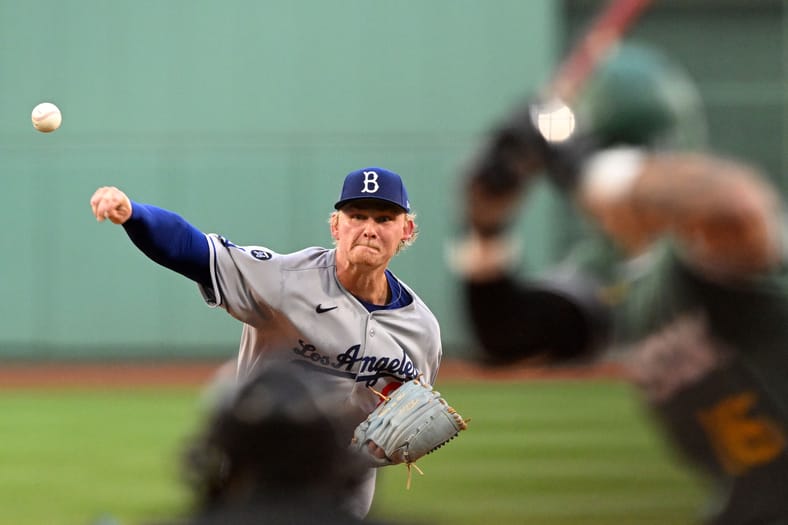 MLB: Los Angeles Dodgers at Boston Red Sox