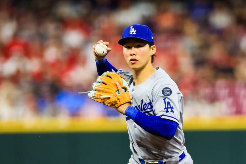MLB: Los Angeles Dodgers at Cincinnati Reds