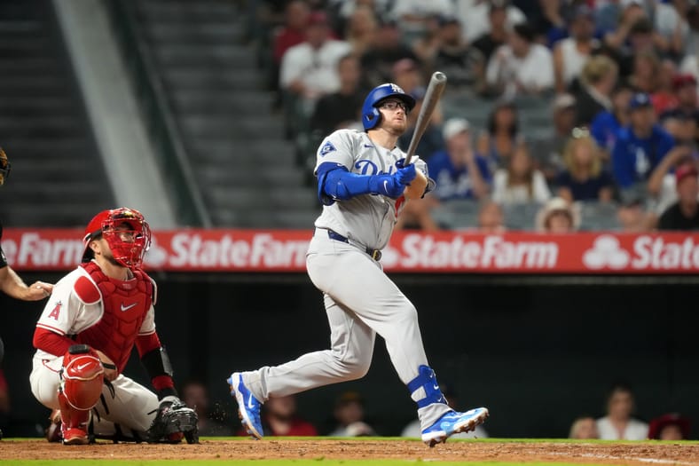 MLB: Los Angeles Dodgers at Los Angeles Angels