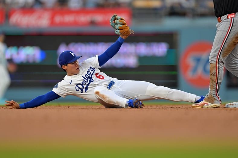 MLB: Minnesota Twins at Los Angeles Dodgers