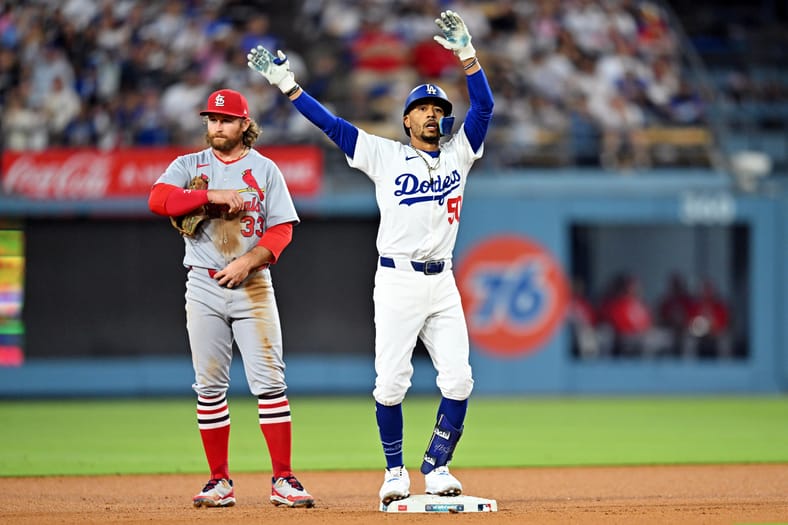 MLB: St. Louis Cardinals at Los Angeles Dodgers