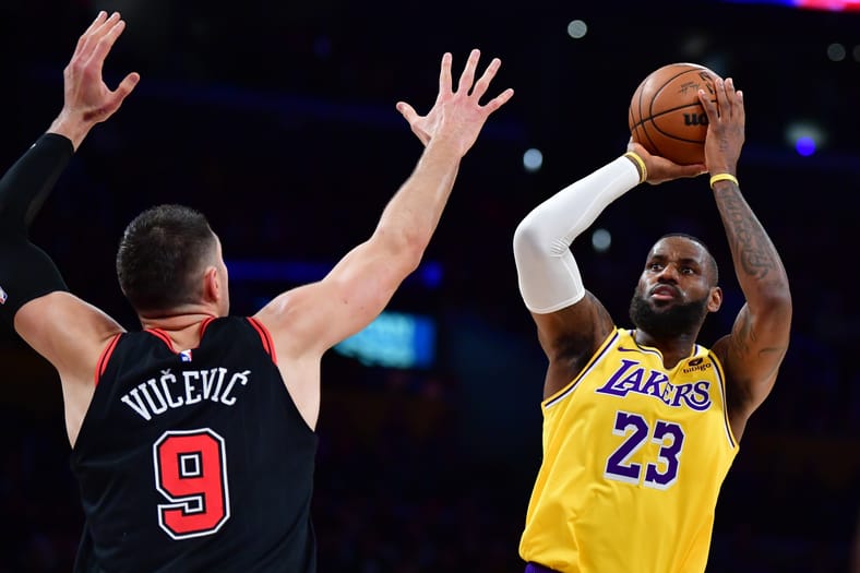NBA: Chicago Bulls at Los Angeles Lakers