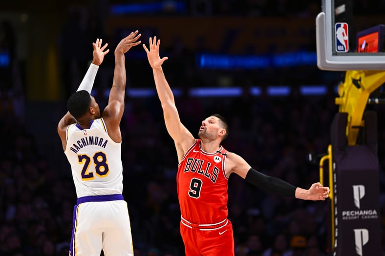 NBA: Chicago Bulls at Los Angeles Lakers