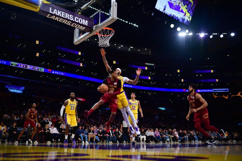 NBA: Cleveland Cavaliers at Los Angeles Lakers